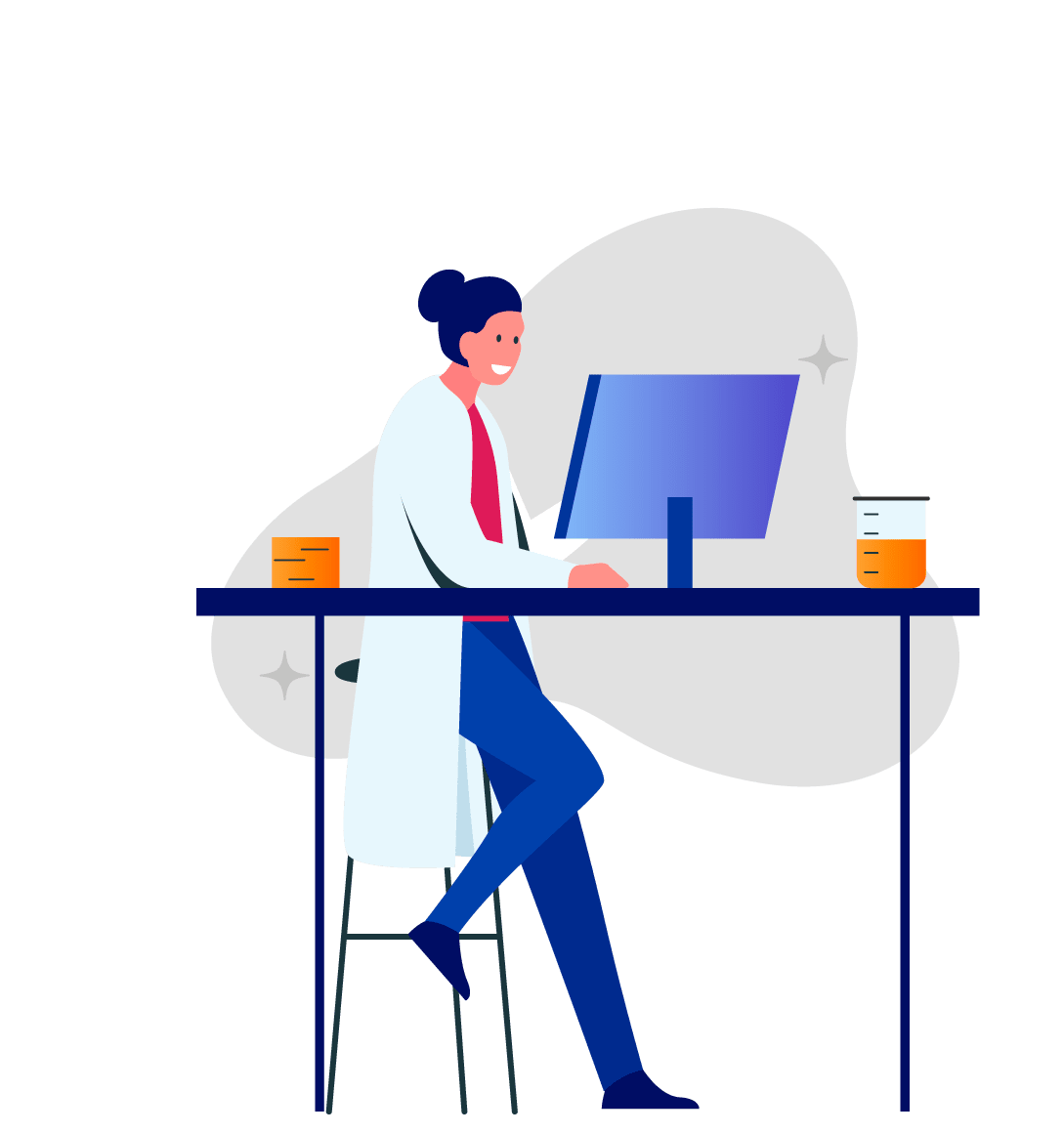 WomanAtComputer_lks1ul woman at a computer
